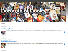 Tablet Screenshot of boroughofbooks.com
